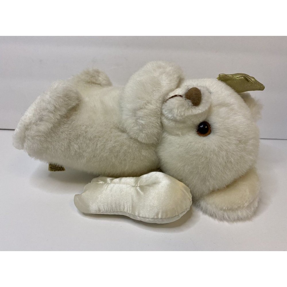 Applause Teddy Bear Angel Wings 1987 9" Plush Stuffed Animal Holiday - Picture 3 of 12